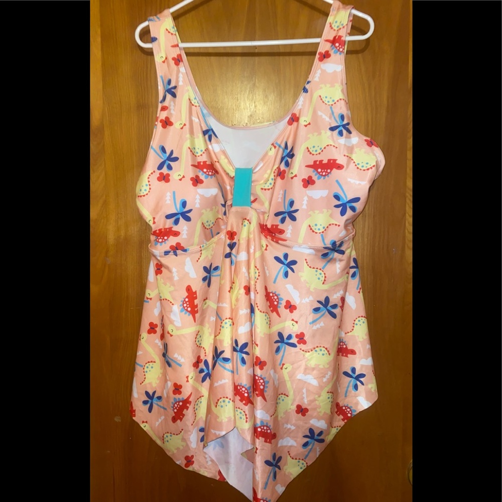 Dino Swim Suit Tankinn